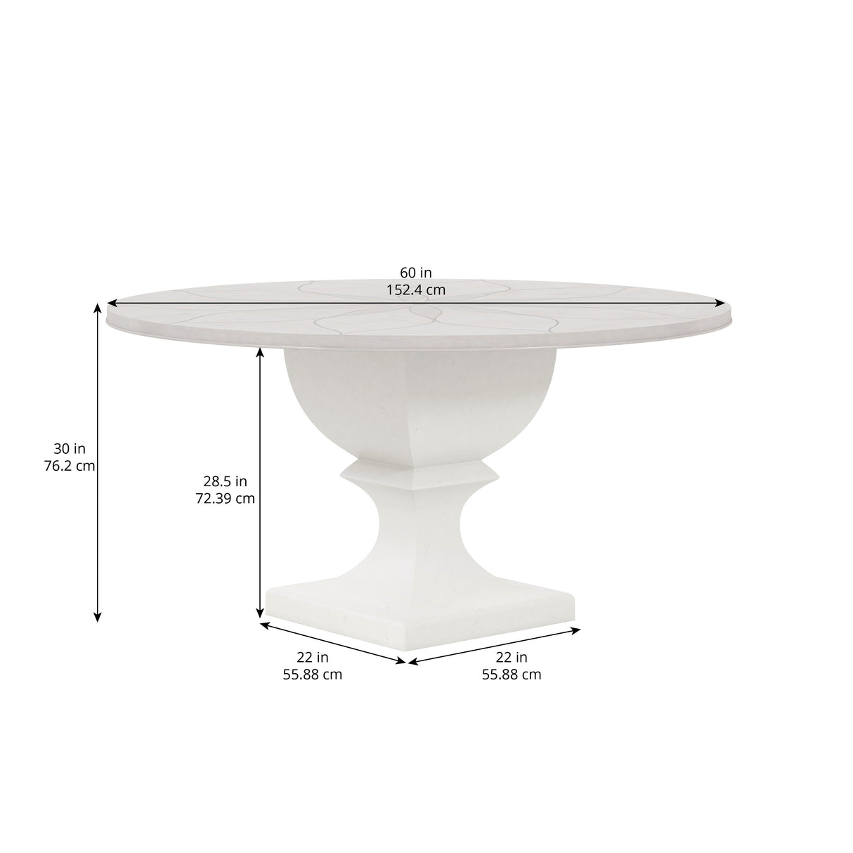 325 - Mezzanine-Round Dining Table