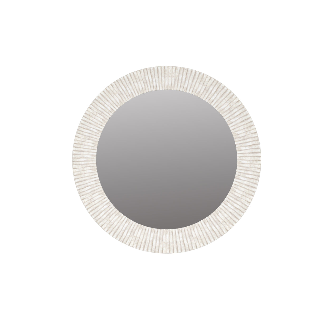 Ashlar Round Mirror