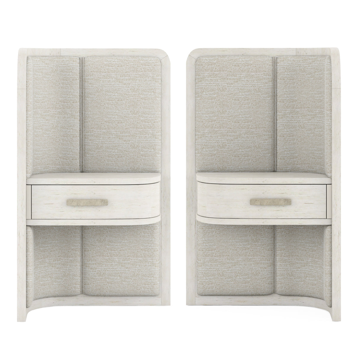 Ashlar Wall Panel Nightstand Set