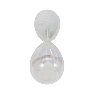 23" Cassandra Large Irridescent Hourglass