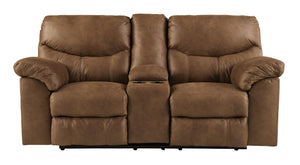 Boxberg Reclining Loveseat with Console