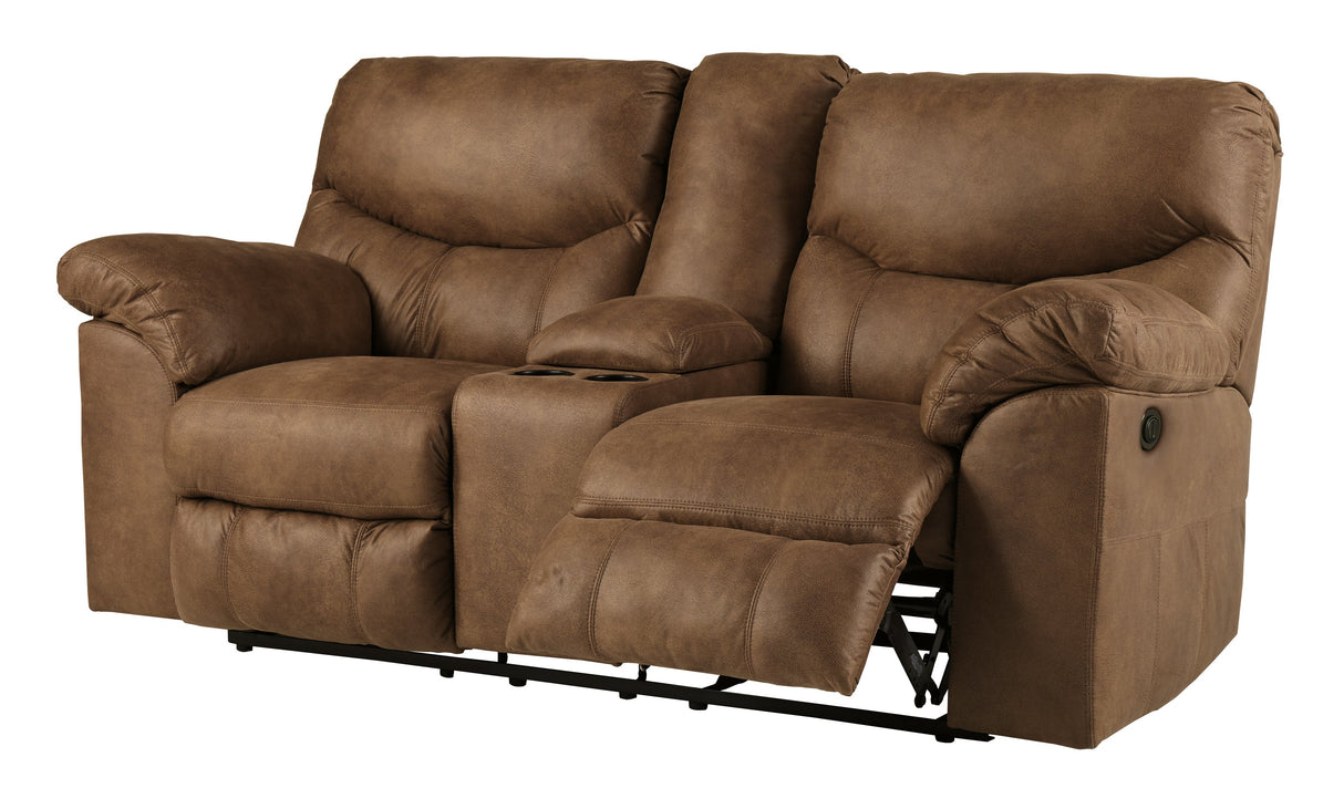 Boxberg Reclining Loveseat with Console