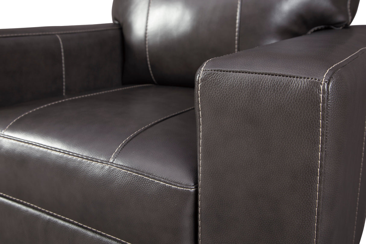 Morelos Black Sofa Set