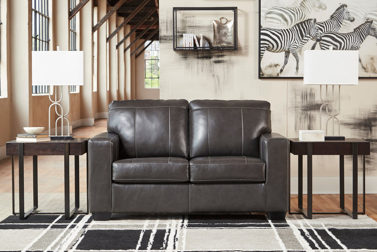 Morelos Black Sofa Set 1