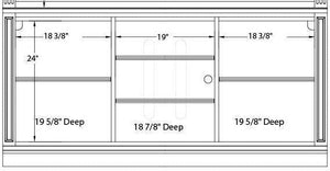 European Renaissance II 62'' Entertainment Console