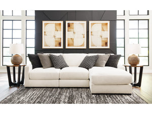 Elissa Court 3-Piece Sectional Sofa with Chaise