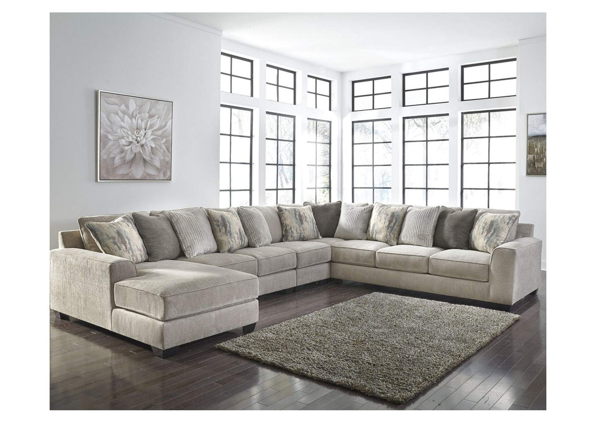 Ardsley 5-Piece Sectional with Chaise