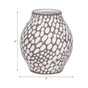 6" Puteri Small Ceramic Vase