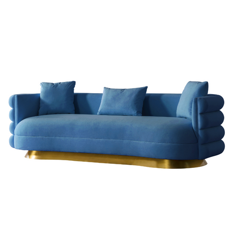 Power Blue Sofa