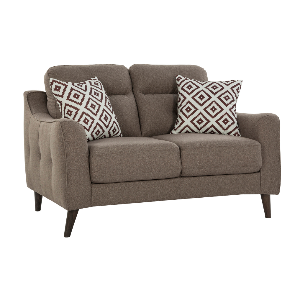 El Paso Exquisite Beige Loveseat (138cm)