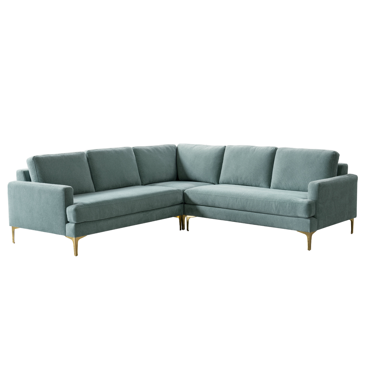 The Grey & Gold Sectional