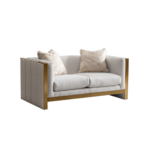 Coastal Comfort Beige Loveseat W157