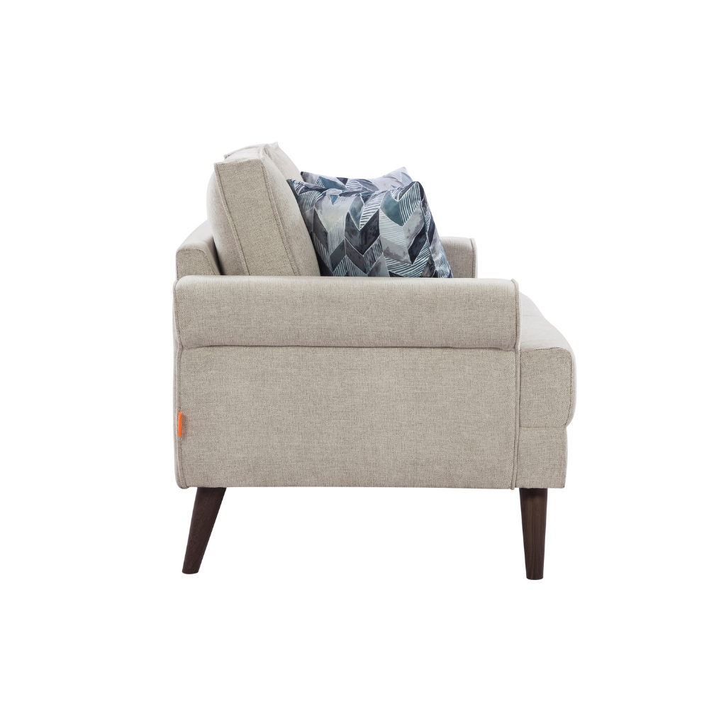 Thompson Sequin Grey Loveseat