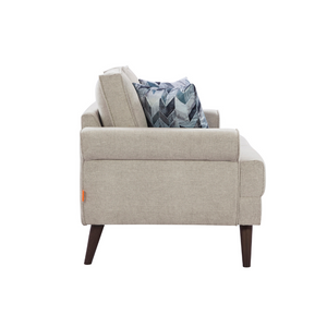 Thompson Sequin Grey Loveseat