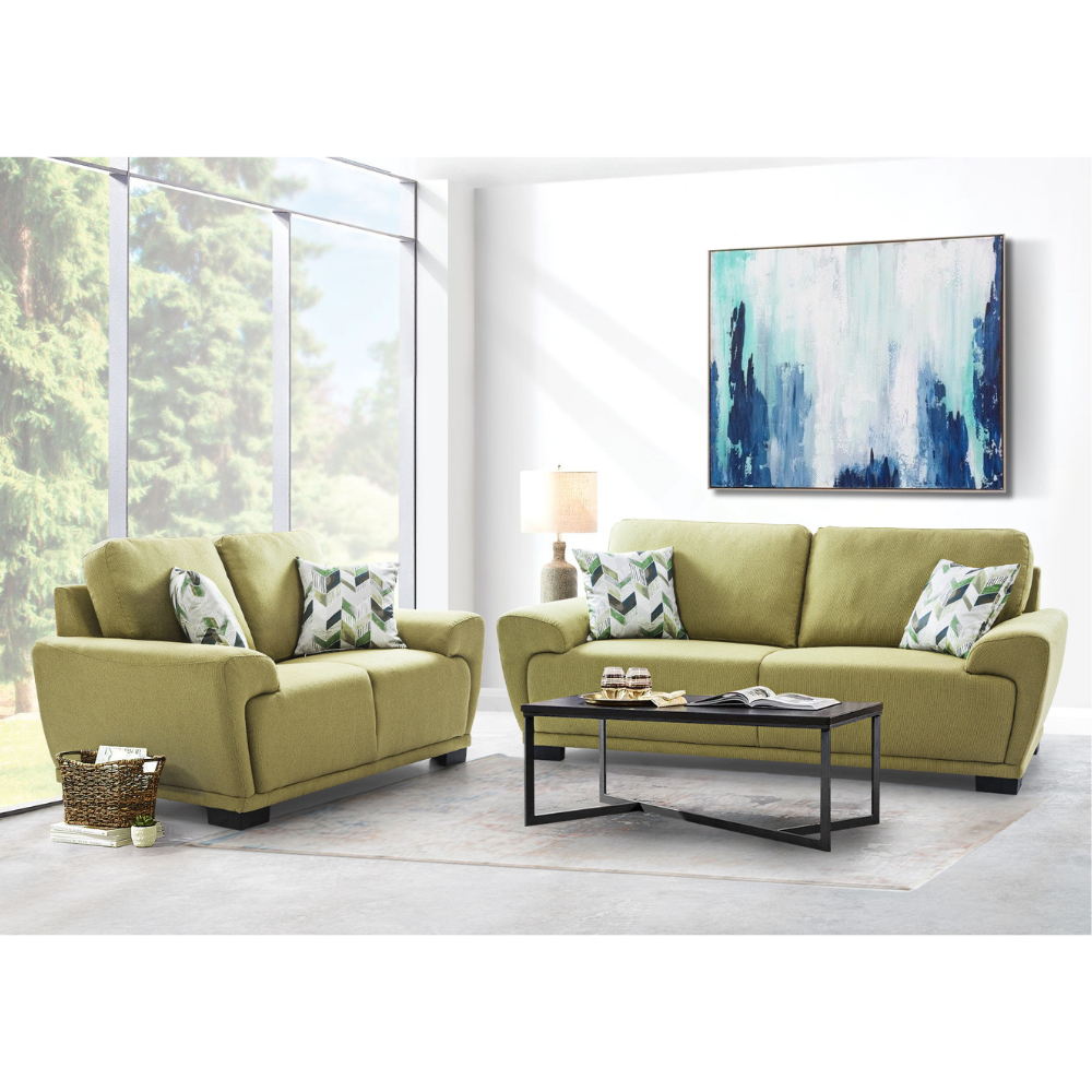 Clarksville Charisma Lime Loveseat (162cm)