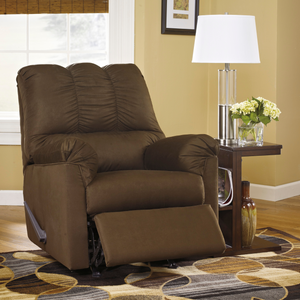 ROCKER RECLINER-BROWN