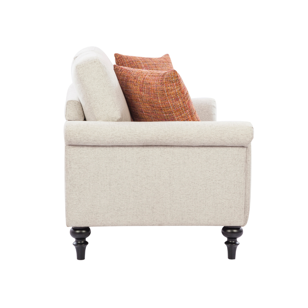 Hampton Holiday Beige Loveseat