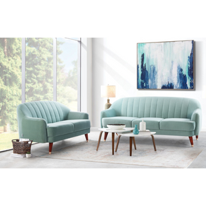 Warwick Warmth Light Blue Sofa (191cm)