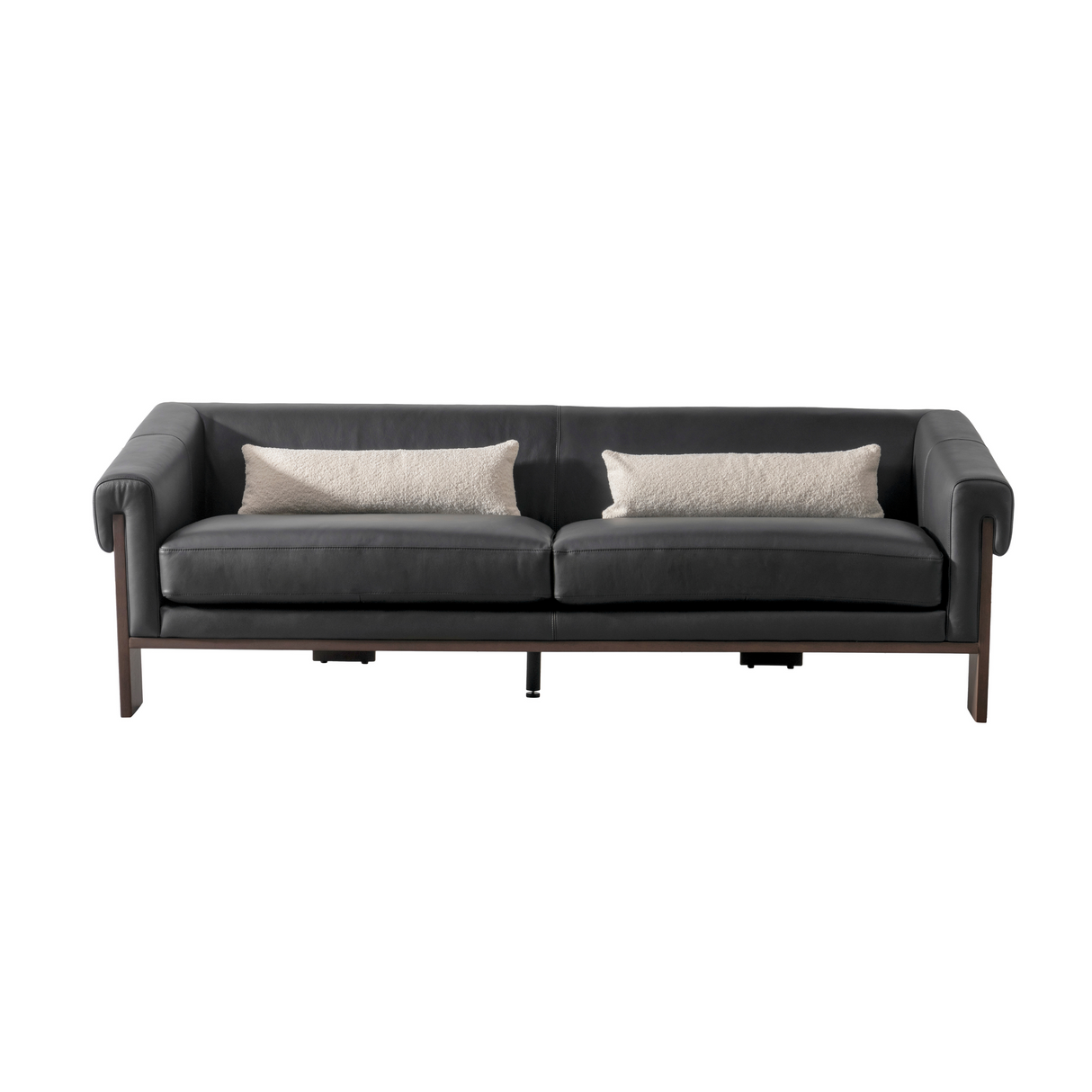 Luxe Living Black 4 Seater Sofa W232