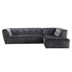 Rugged Charcoal Sectional