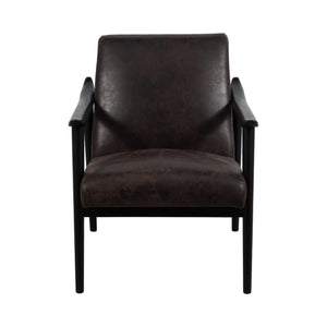 33" Dinasty Accent Chair, Black