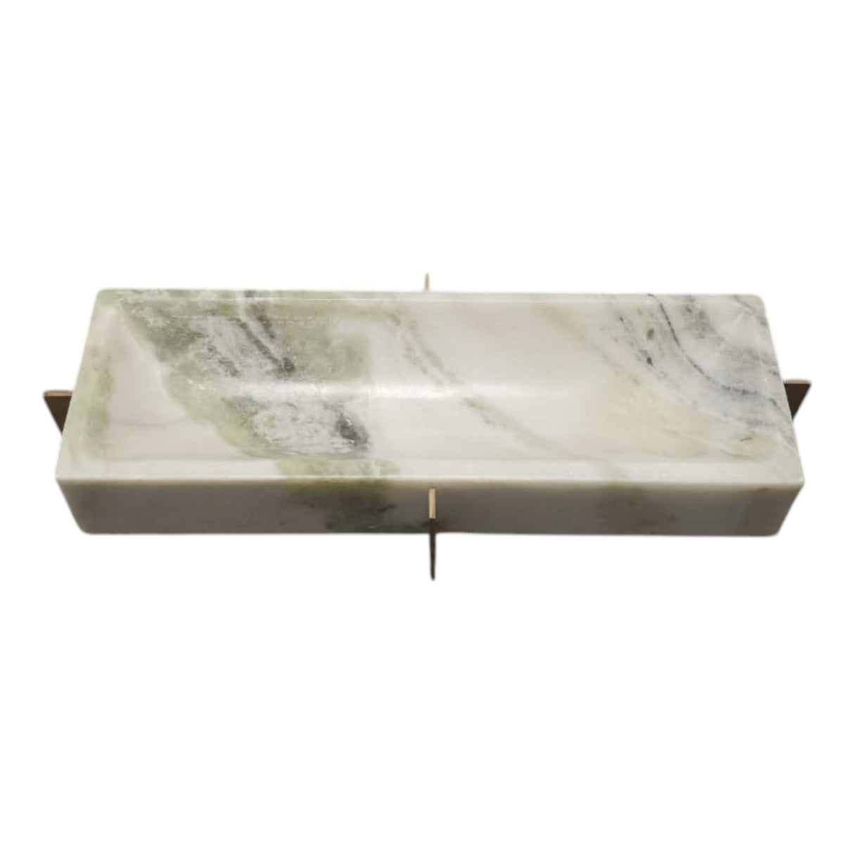 Rimmon Green Marble Tray