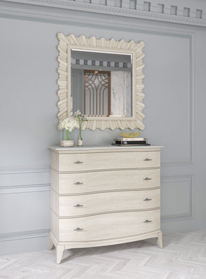 Starlite Ivory-Accent Mirror