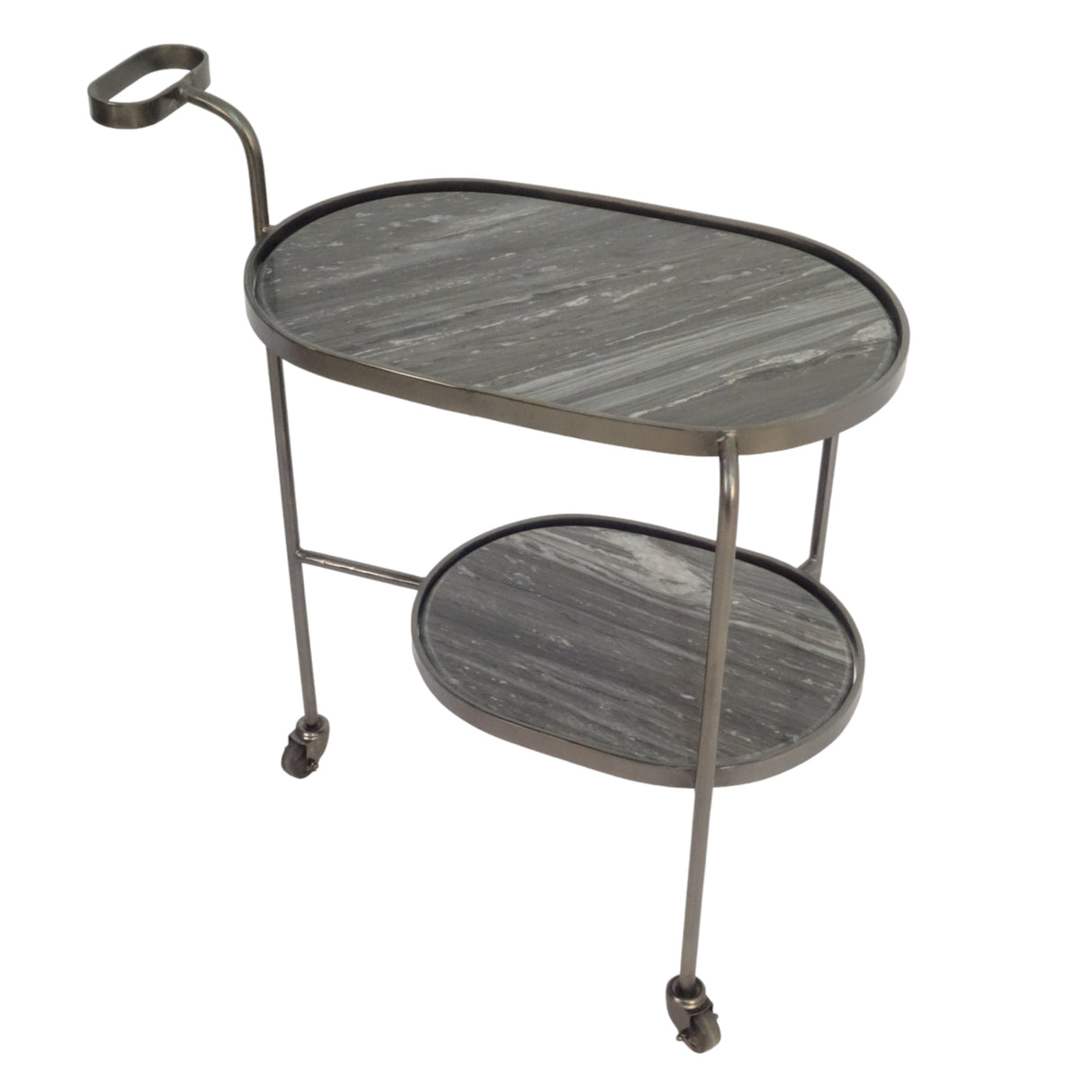 33" Francois Marble Bar Cart