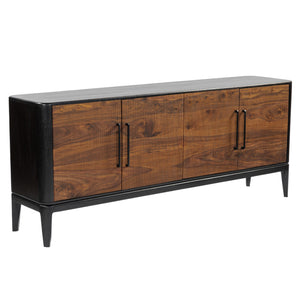 72" Emmett Carved Wood Sideboard, Brwn/kd