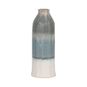 16" Estella Small Blue Vase