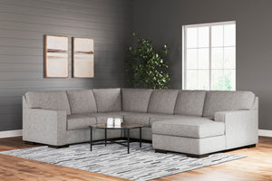 Ashlor Nuvella Raf Sectional