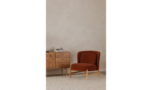 Sigge Accent Chair Burnt Auburn