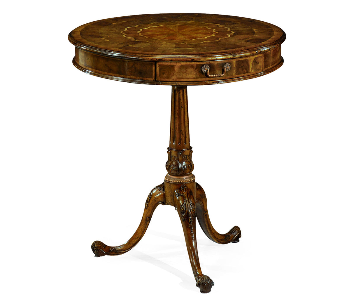 Windsor Collection - Oyster veneer lamp table