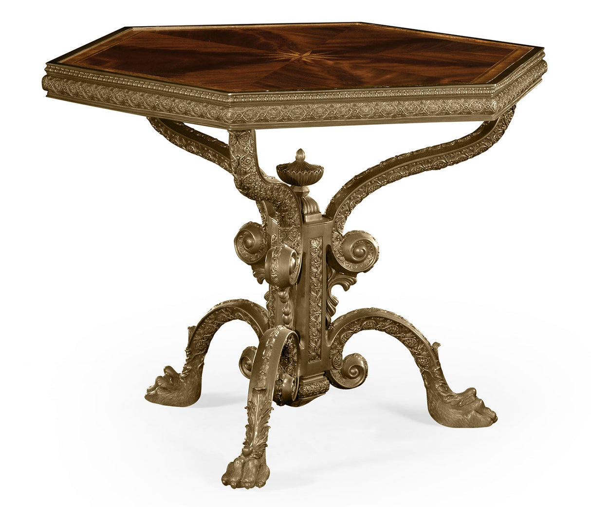 Buckingham Collection - Baroque Brass Centre Table