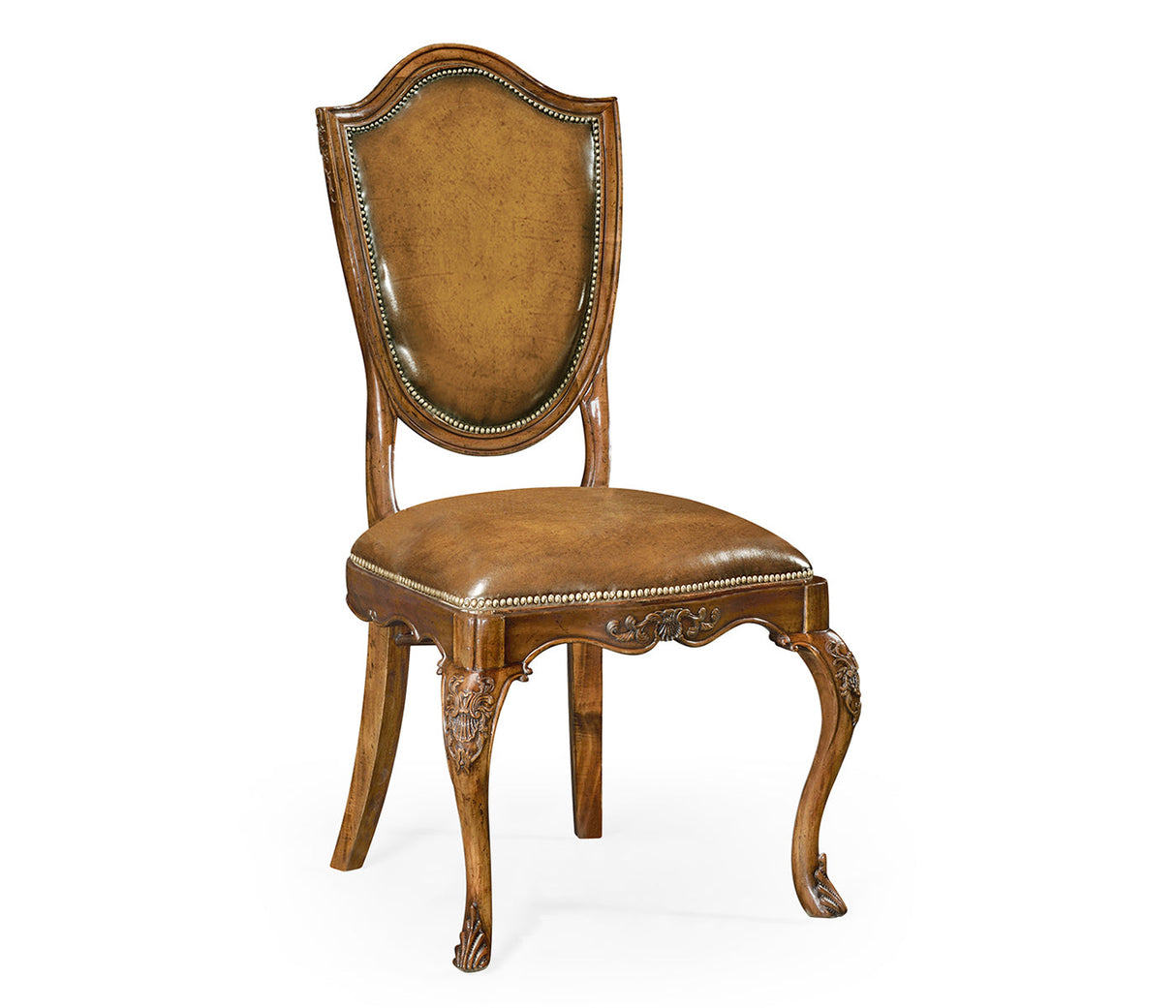 Versailles Collection - Shield Back Satinwood Side Chair