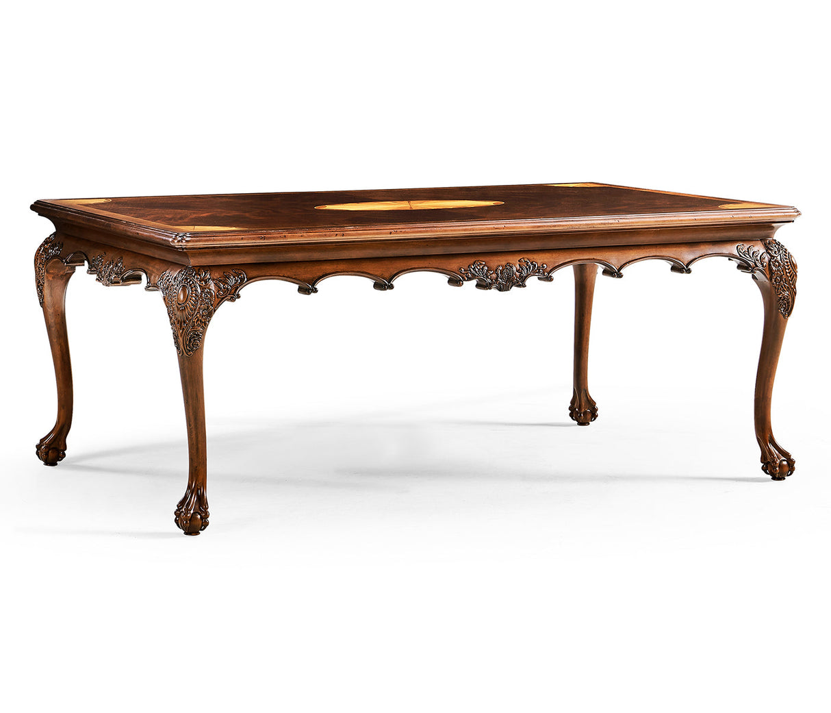 Buckingham Collection - Mahogany Cabriole Leg Coffee Table