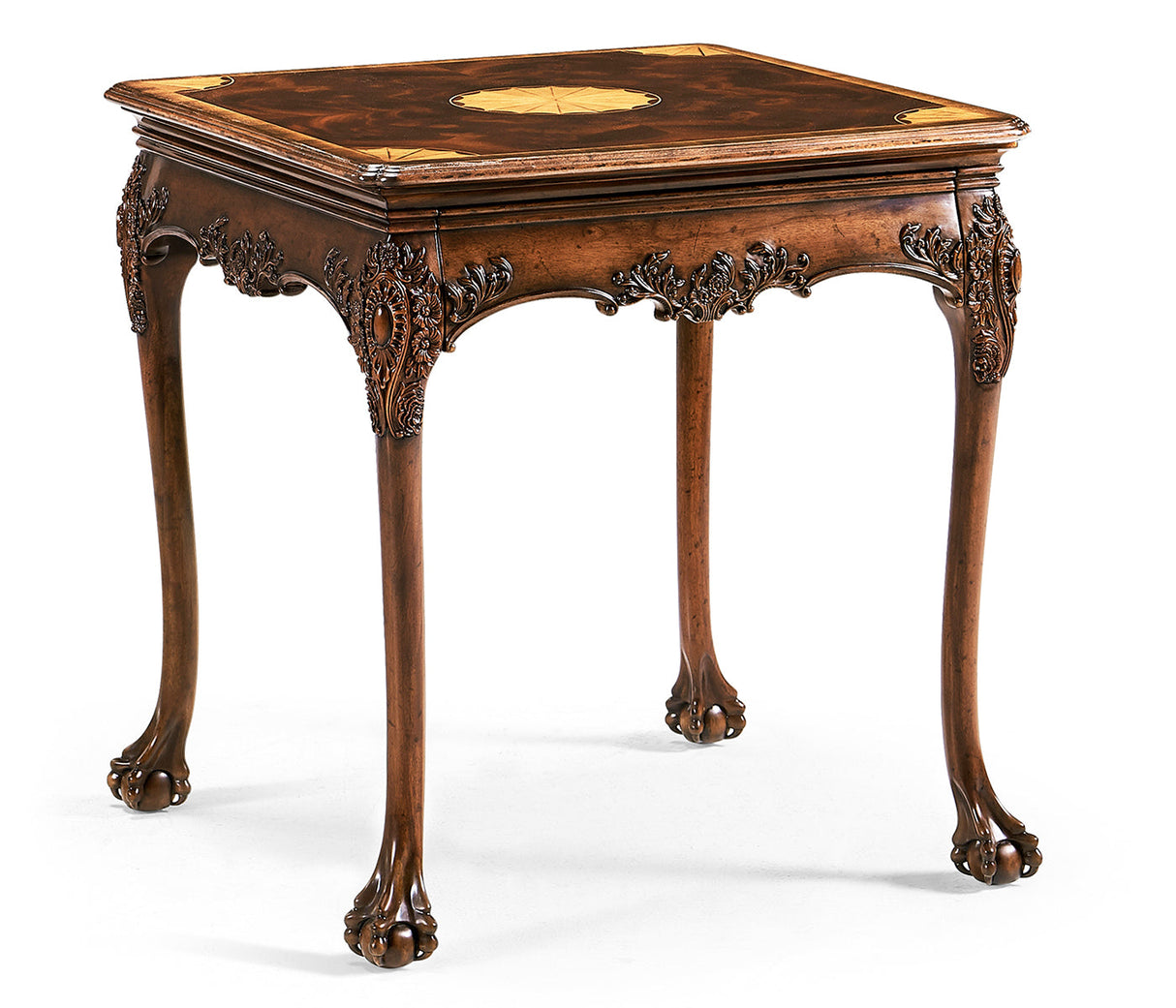 Buckingham Collection - Mahogany Cabriole Leg Side Table