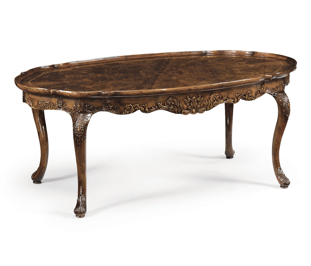 Windsor Collection - George III Style Oval Walnut Coffee Table