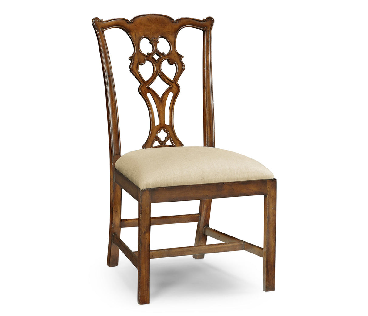 Windsor Collection - Windsor Chippendale Walnut Side Chair