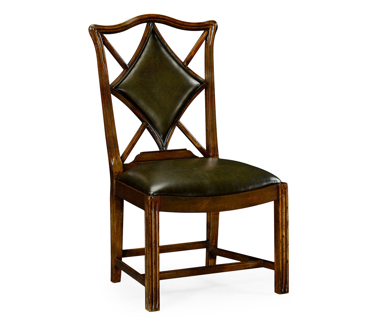 Windsor Collection - Playing Card "Diamond" Side Chair