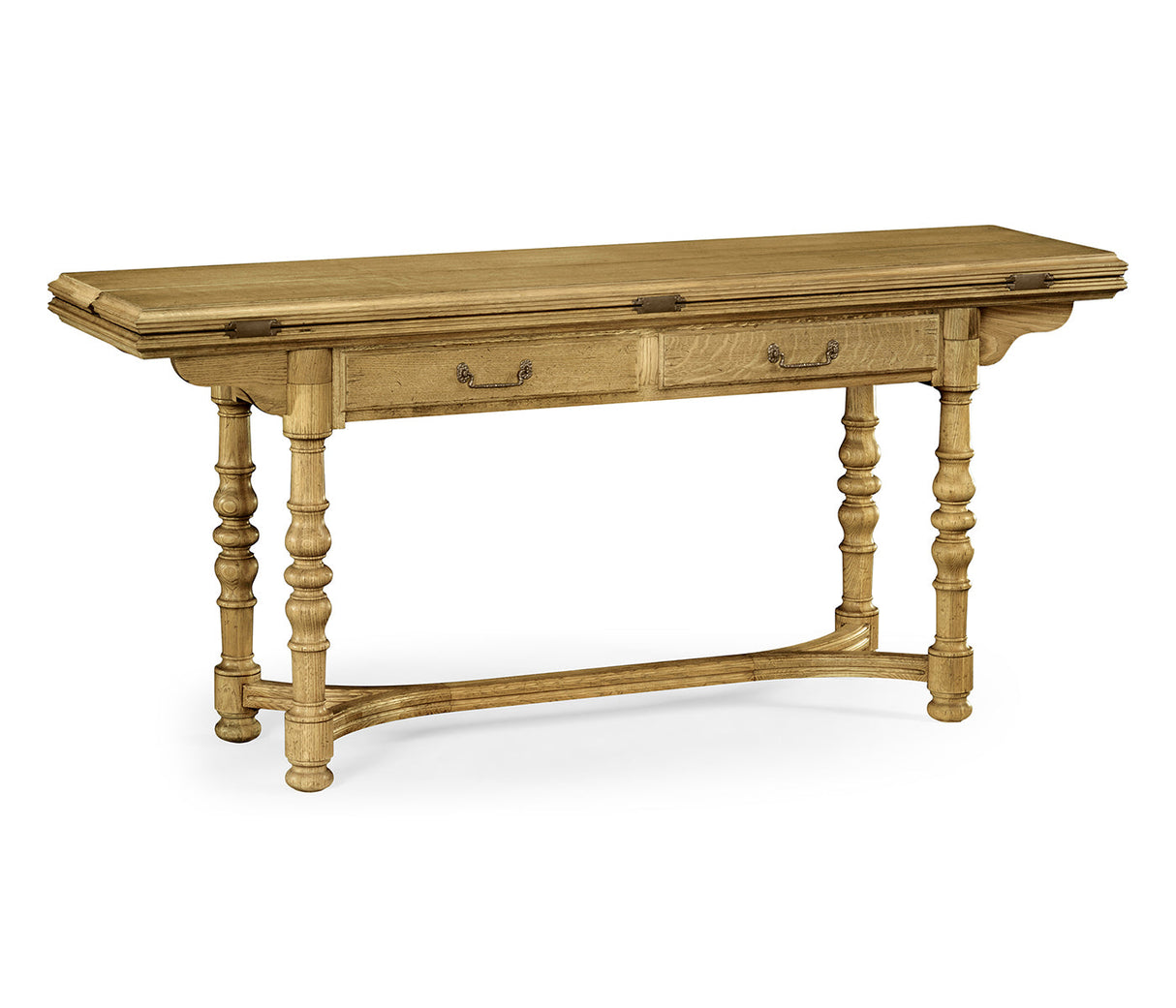 Sherwood Oak Collection - Natural Oak Hunt Table