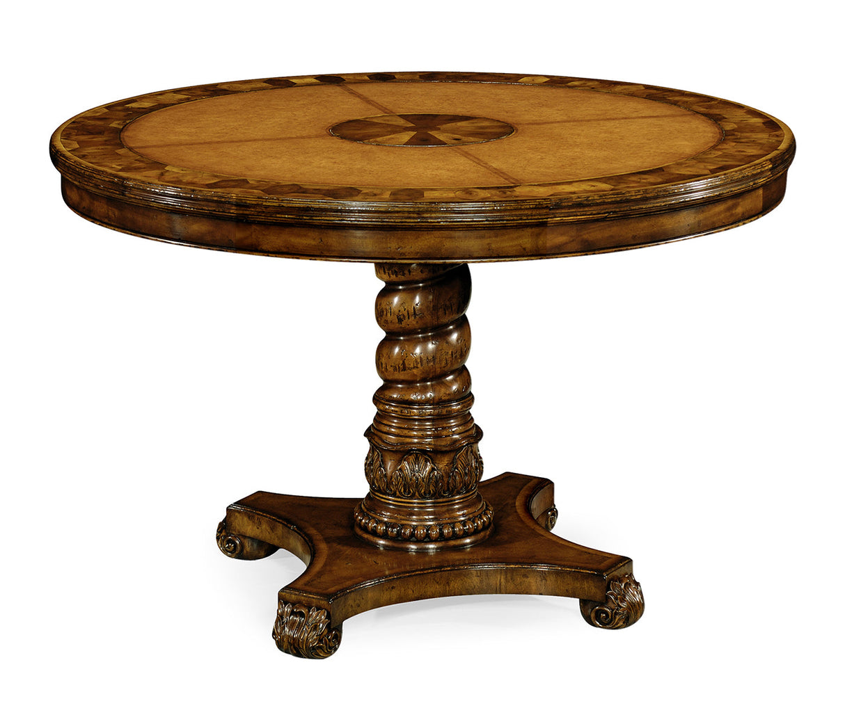 Windsor Collection - Leather & Oyster centre table