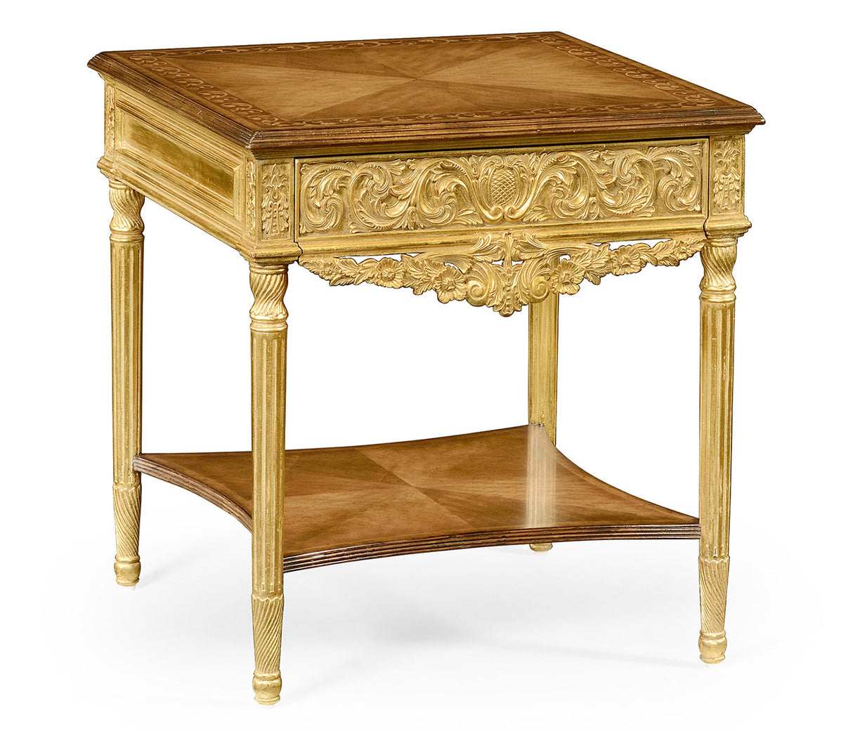 Versailles Collection - Louis XIV style rectangular side table