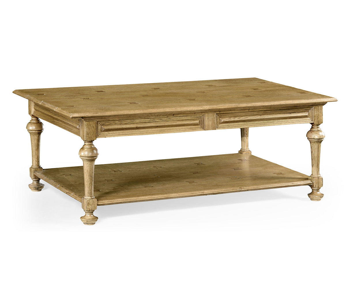 Sherwood Oak Collection - Elizabethan Style Natural Oak Coffee Table