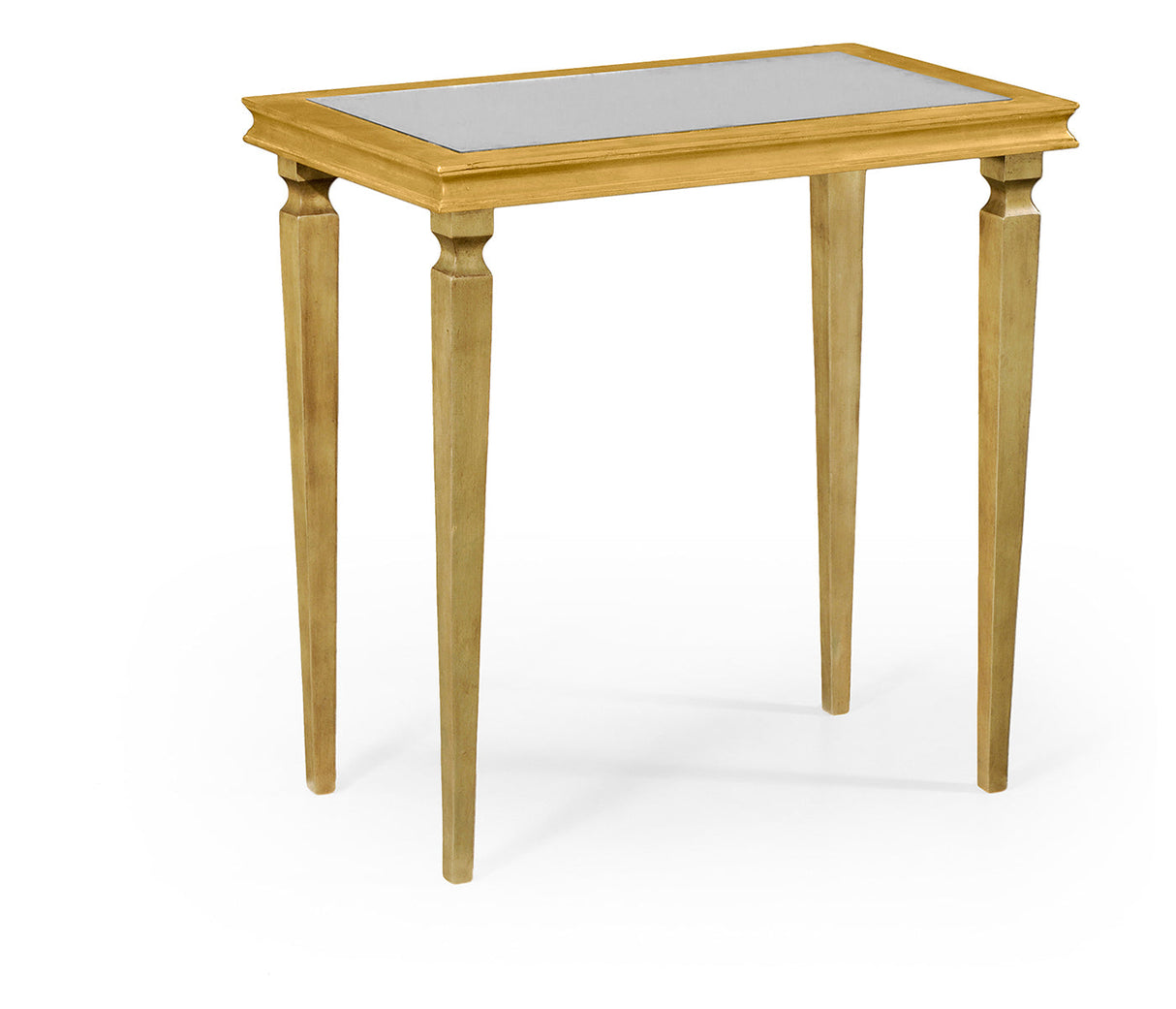 JC Modern - Luxe Collection - Italian Gilded Rectangular Side Table