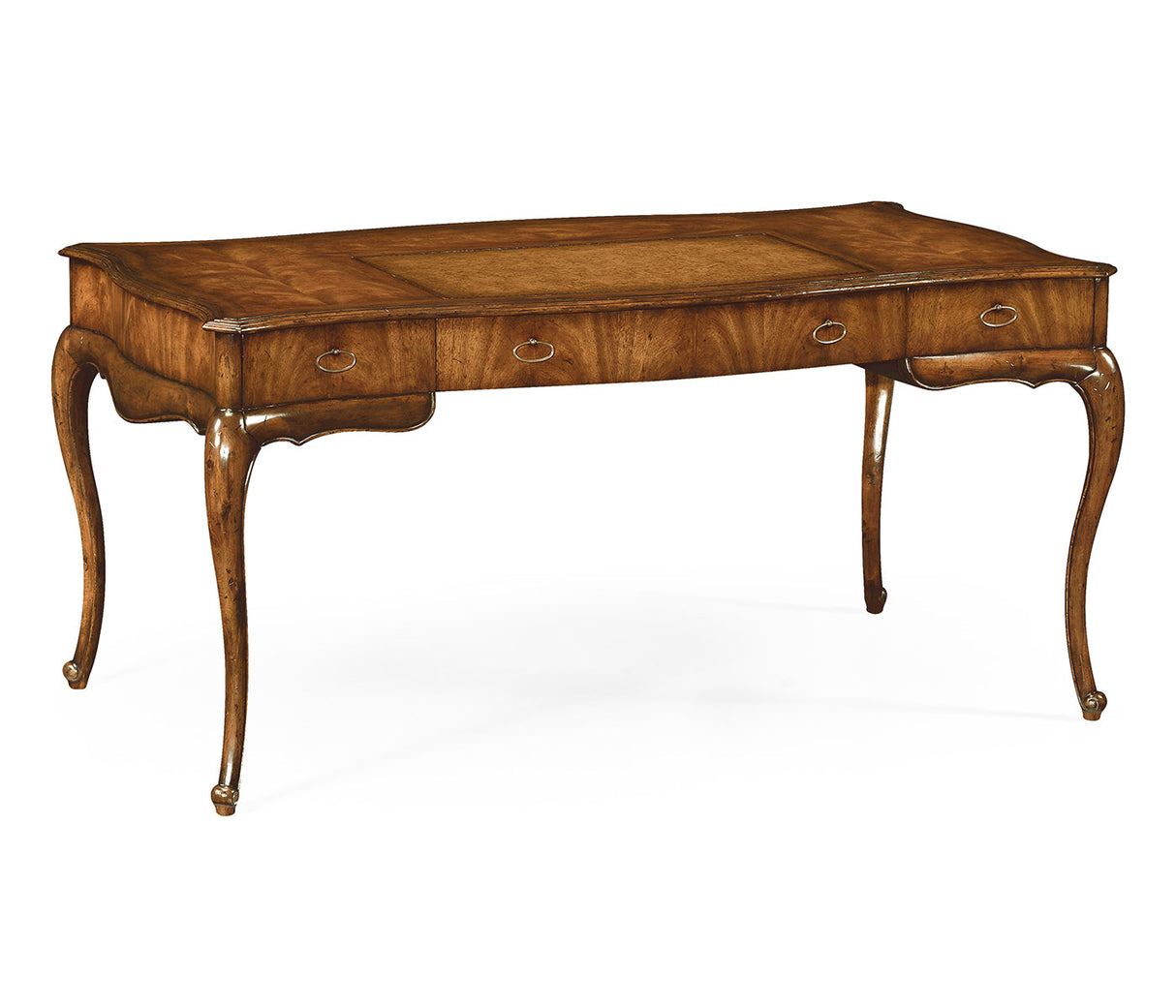 Windsor Collection - Serpentine Walnut Desk