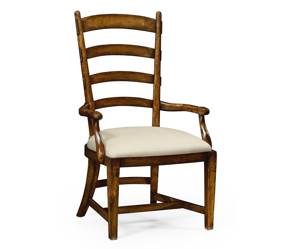 Country Farmhouse Collection - Country Walnut Fireside Arm Chair