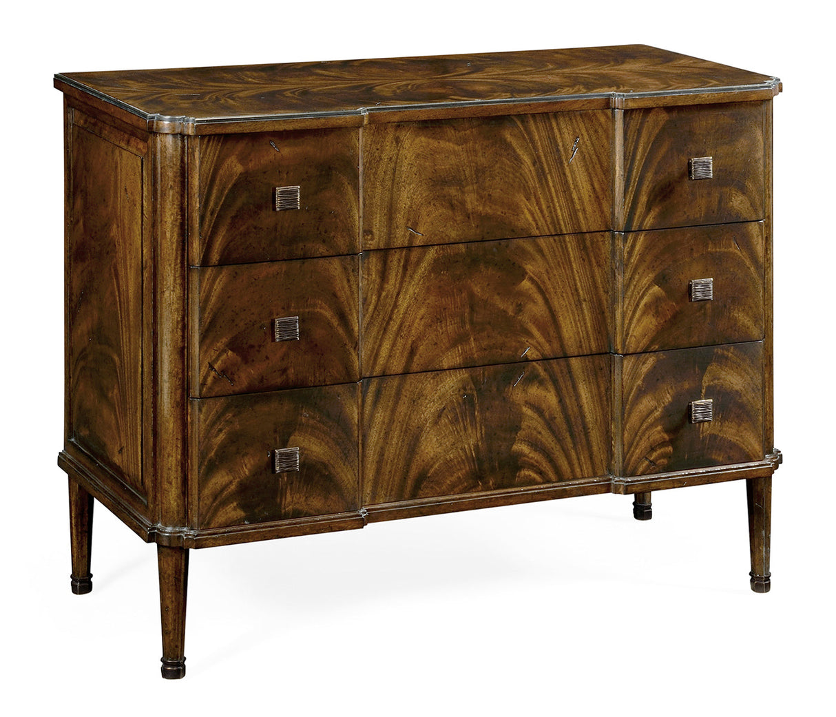 Brompton Collection - Brown Mahogany Chest of Three Drawers