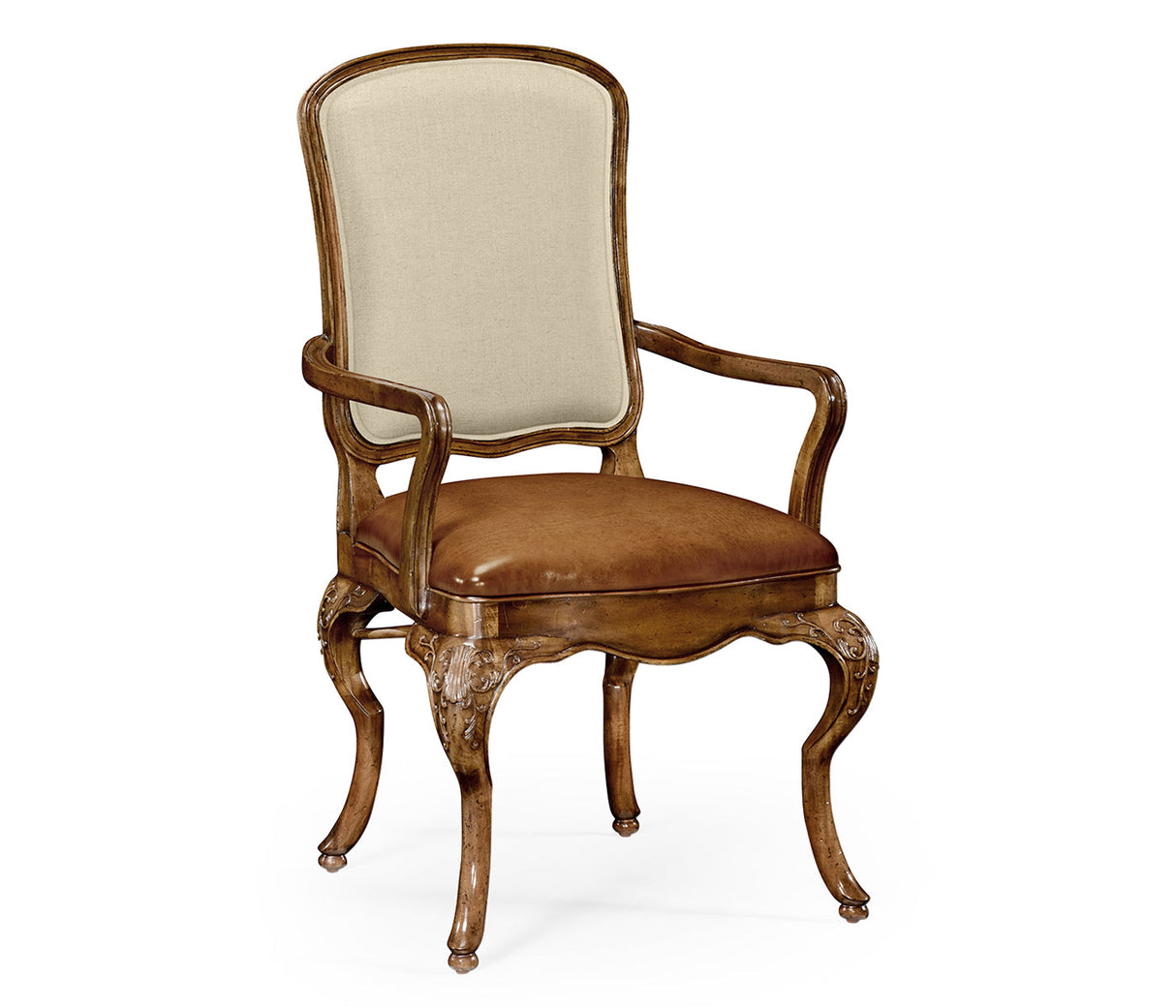 Duchess Collection - Duchess Burr Walnut Arm Chair