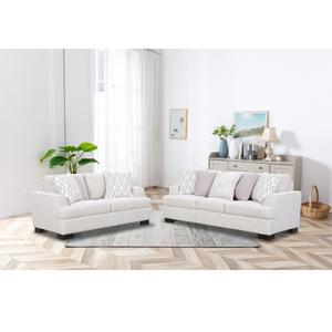 Olaf Beige Sofa Set